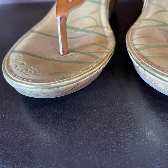 Sam & Libby wedge slide on shoes size 9 - Picture 7 of 13